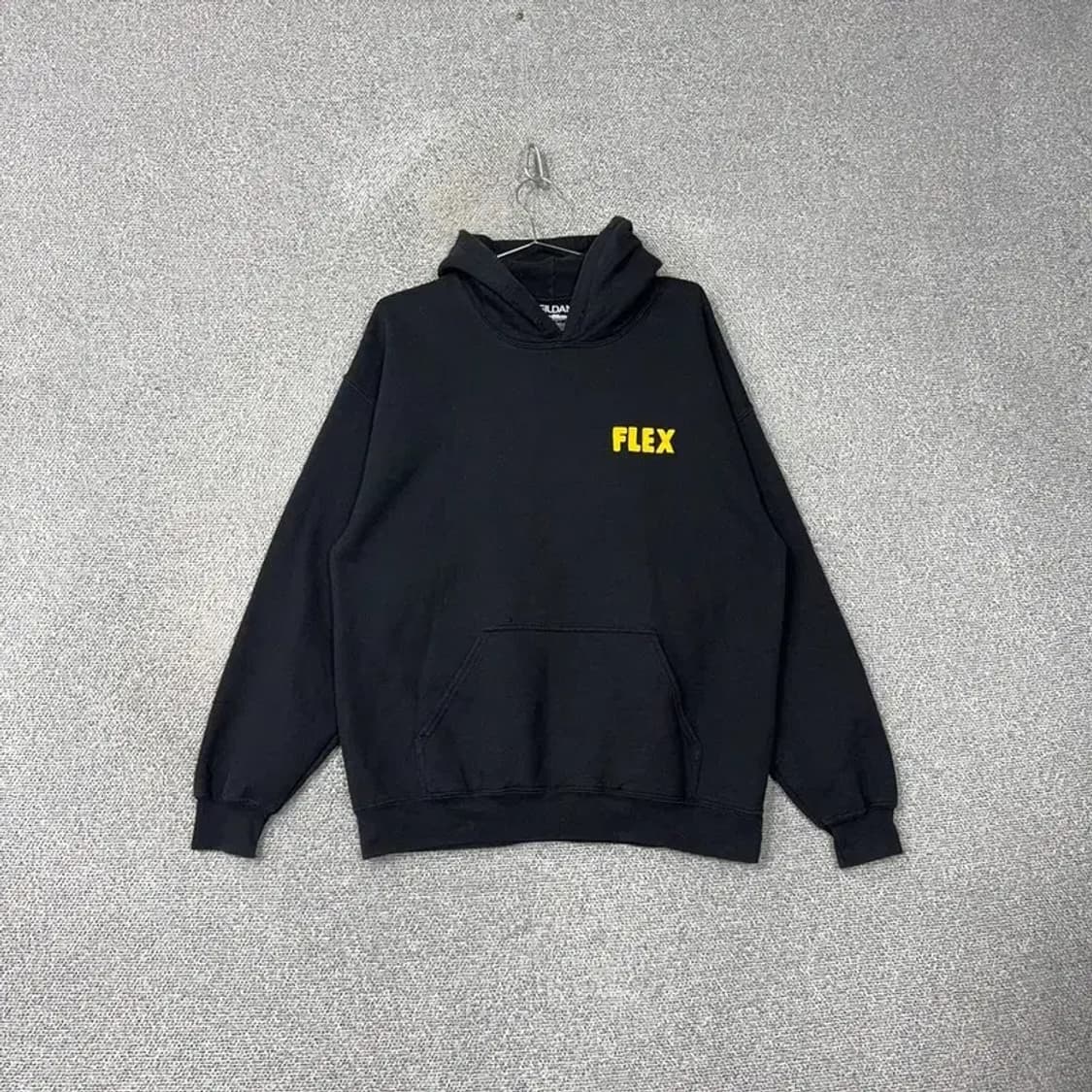 길단 플렉스 백프린팅 후드티 L 상품이미지1