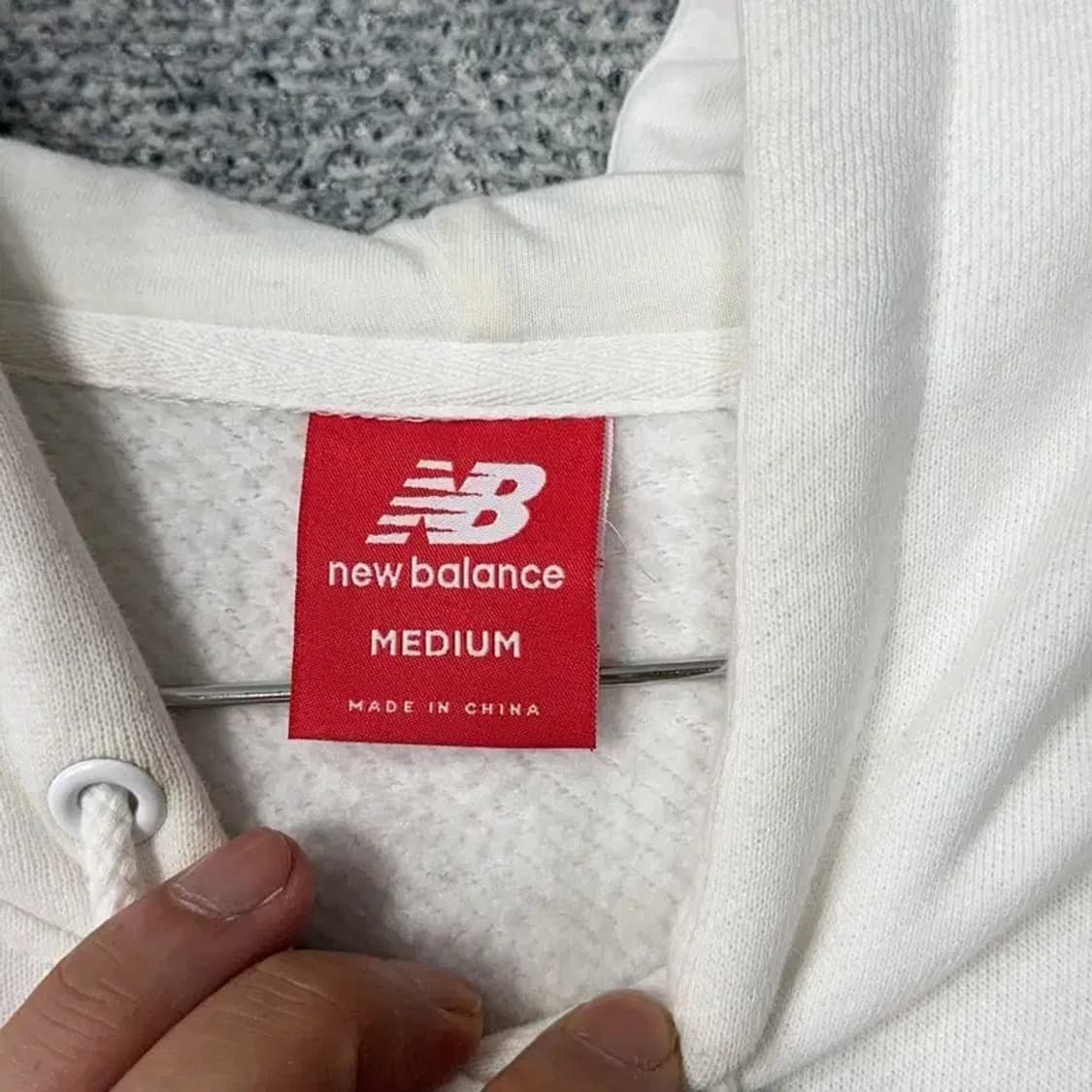 뉴발란스 센터로고 캐주얼 후드티 M 상품이미지3