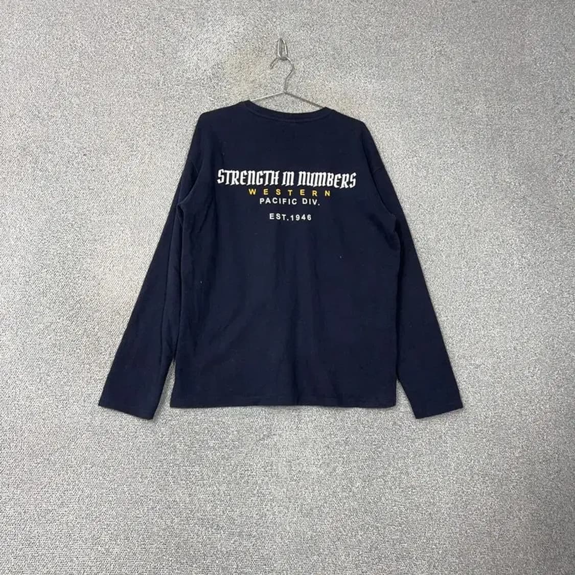 NBA 골든스테이트 로고 긴팔티 M 상품이미지2