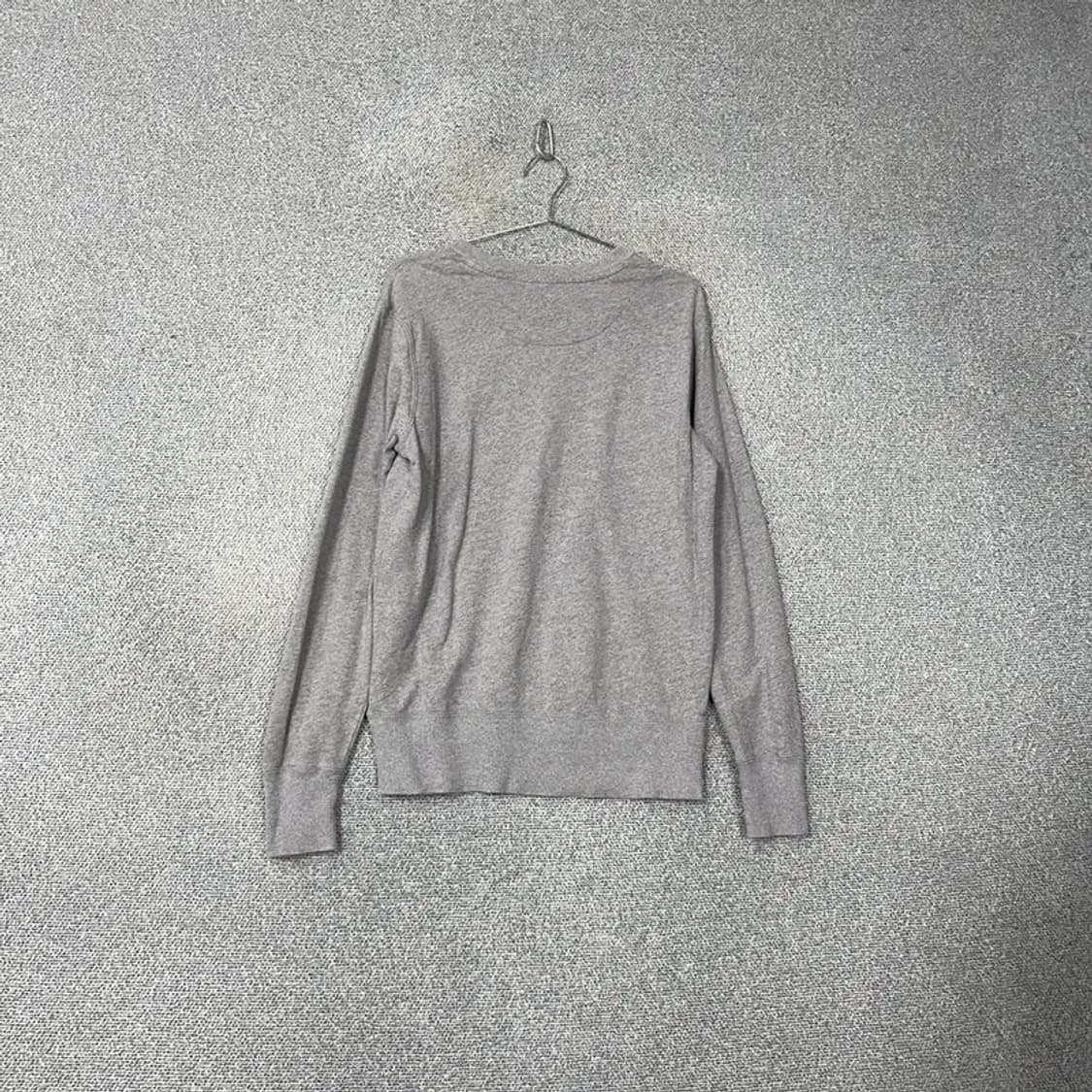 나이키 어쎈틱 프린팅 그레이 맨투맨 M 상품이미지2