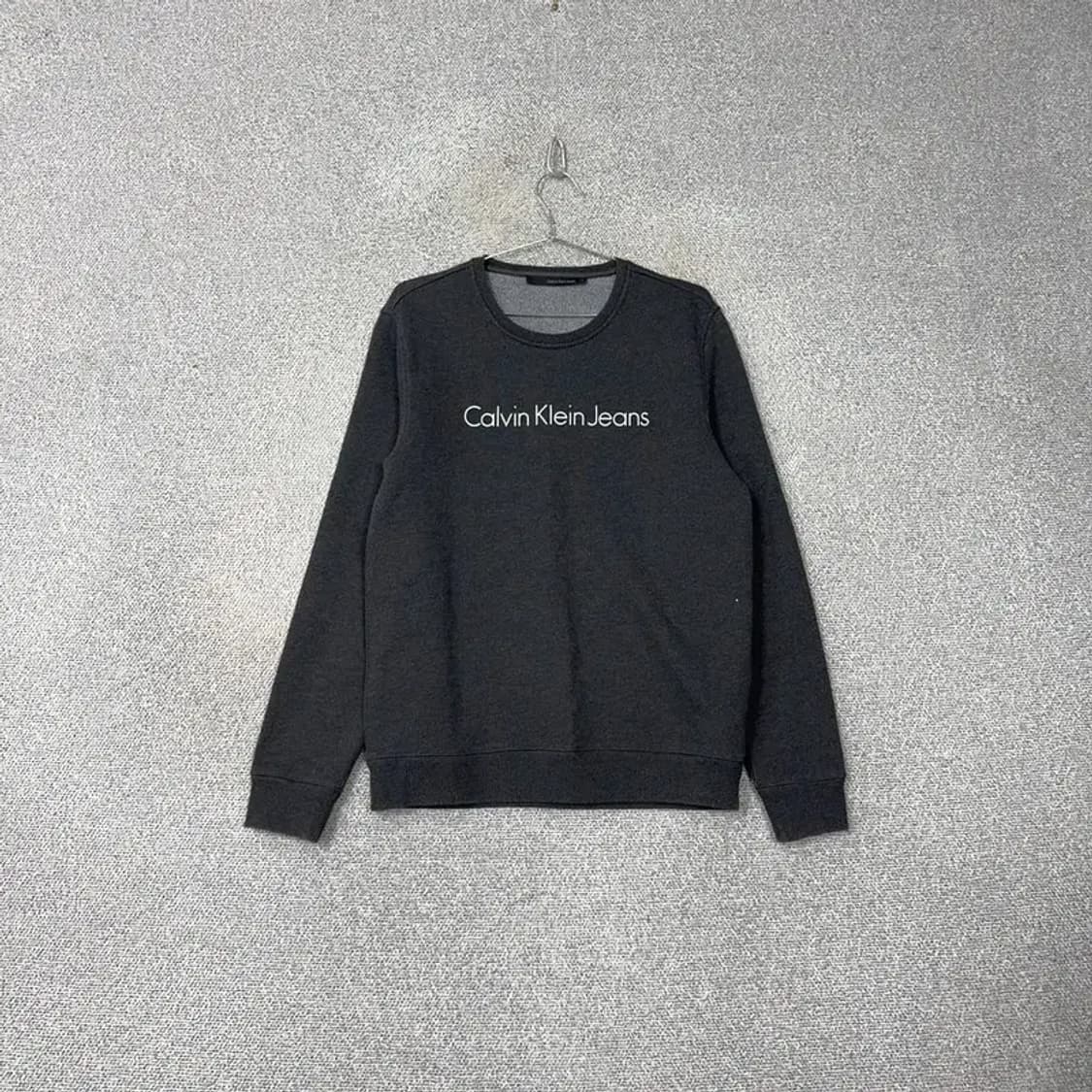 캘빈클라인 스펠로고 맨투맨 L 상품이미지1