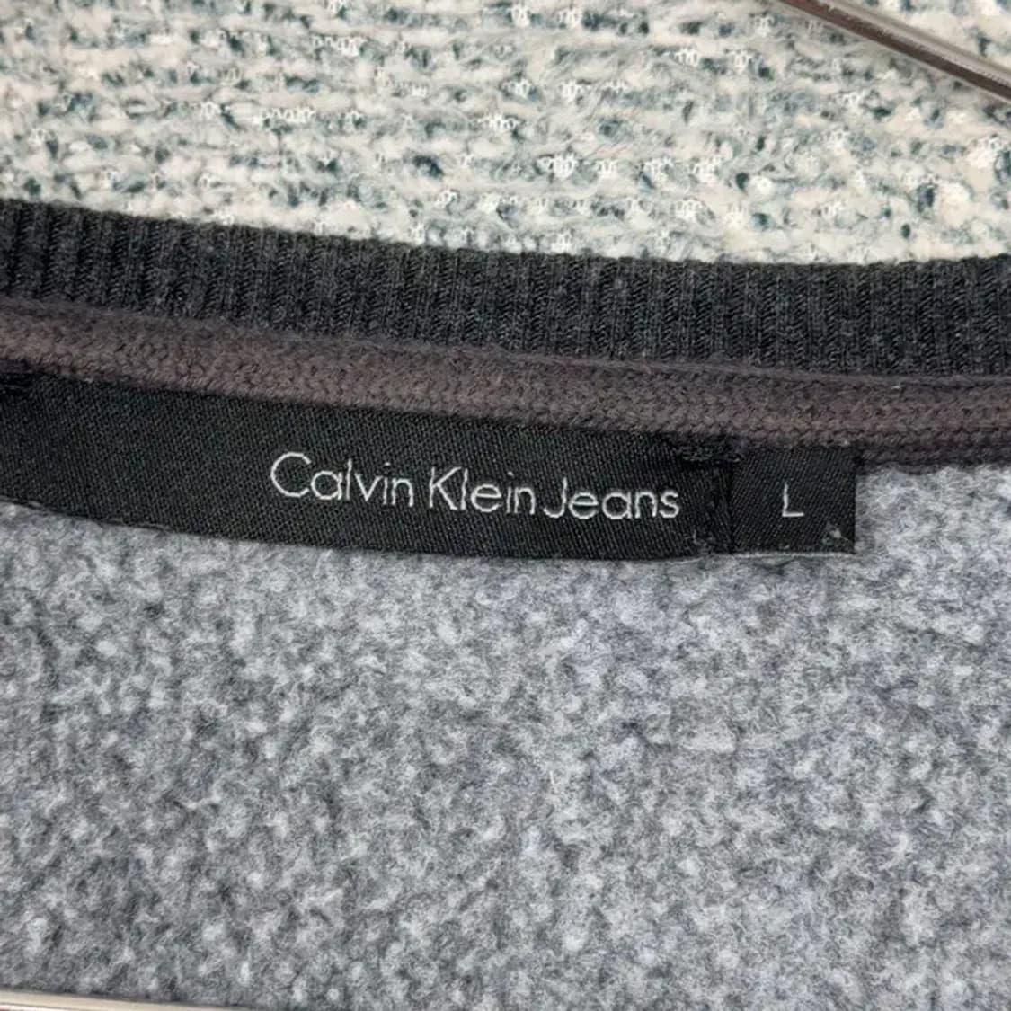 캘빈클라인 스펠로고 맨투맨 L 상품이미지3