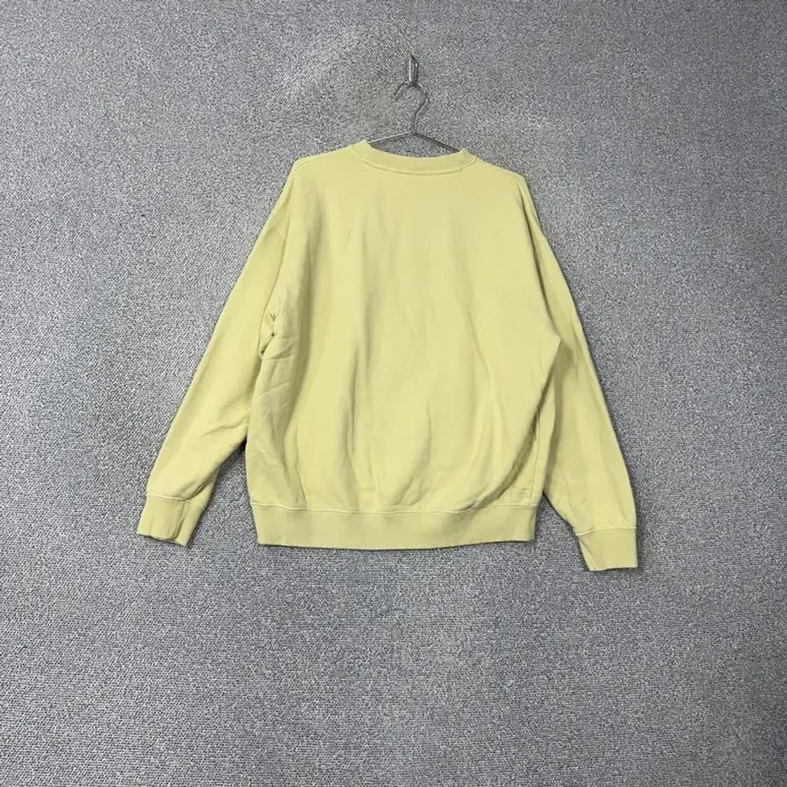 커버낫 레몬 라임 로고 오버핏 맨투맨 L 상품이미지2