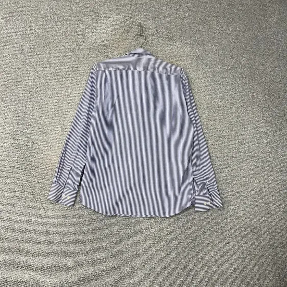 해지스 캐주얼 블루 스트라이프 셔츠 105 상품이미지2