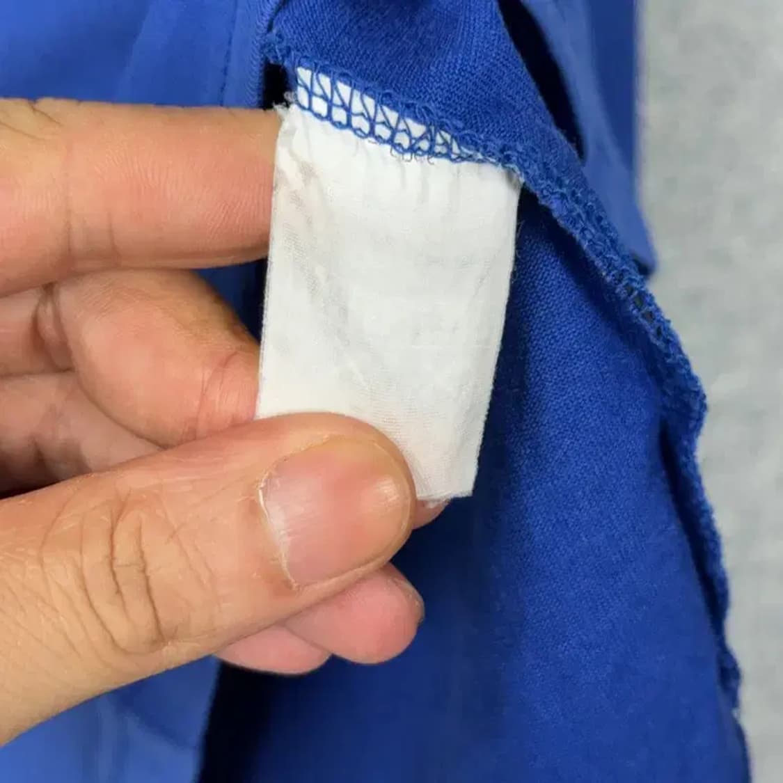 디스커버리 캐주얼 블루 긴팔티 90 상품이미지4