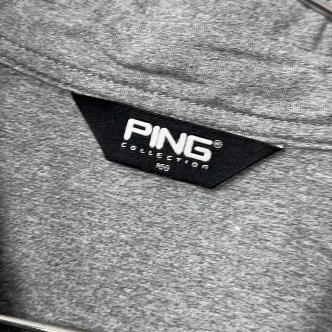 핑 골프 그레이 기능성 긴팔 카라티 M 상품이미지3