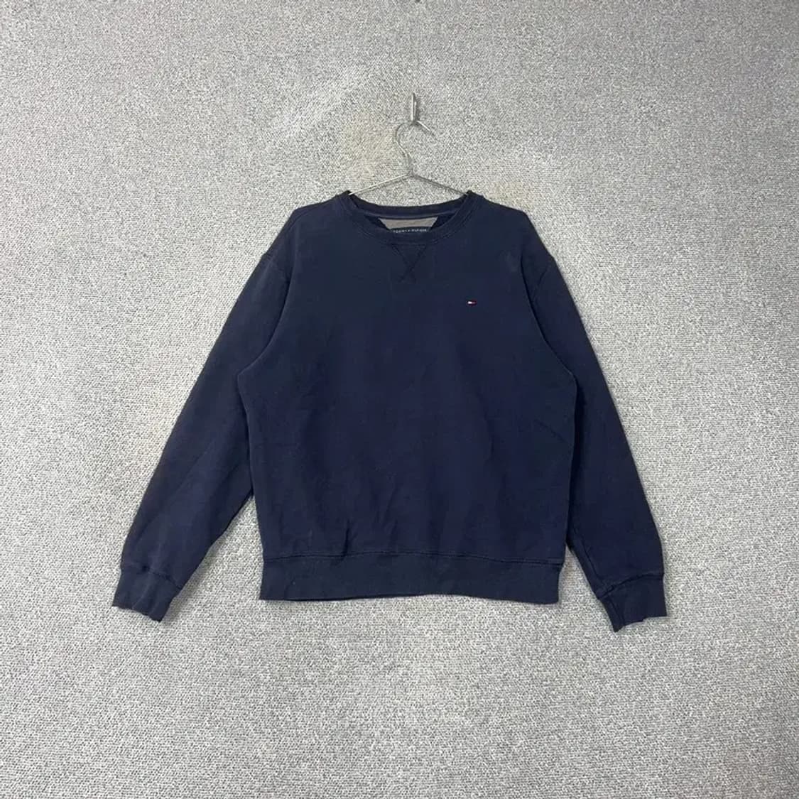 타미힐피거 로고 네이비 맨투맨 L 상품이미지1
