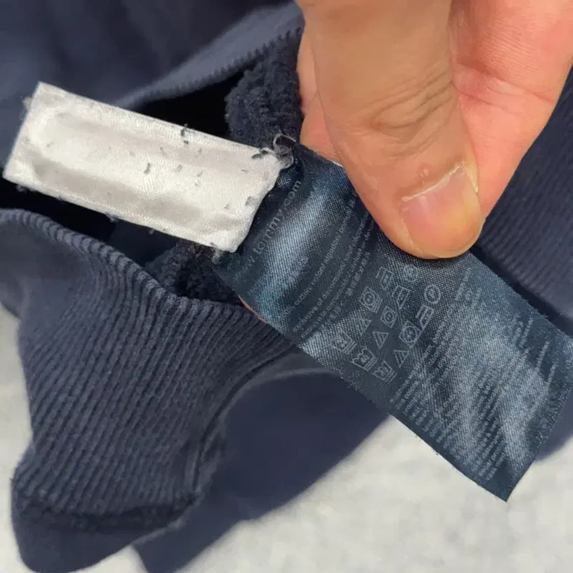 타미힐피거 로고 네이비 맨투맨 L 상품이미지3