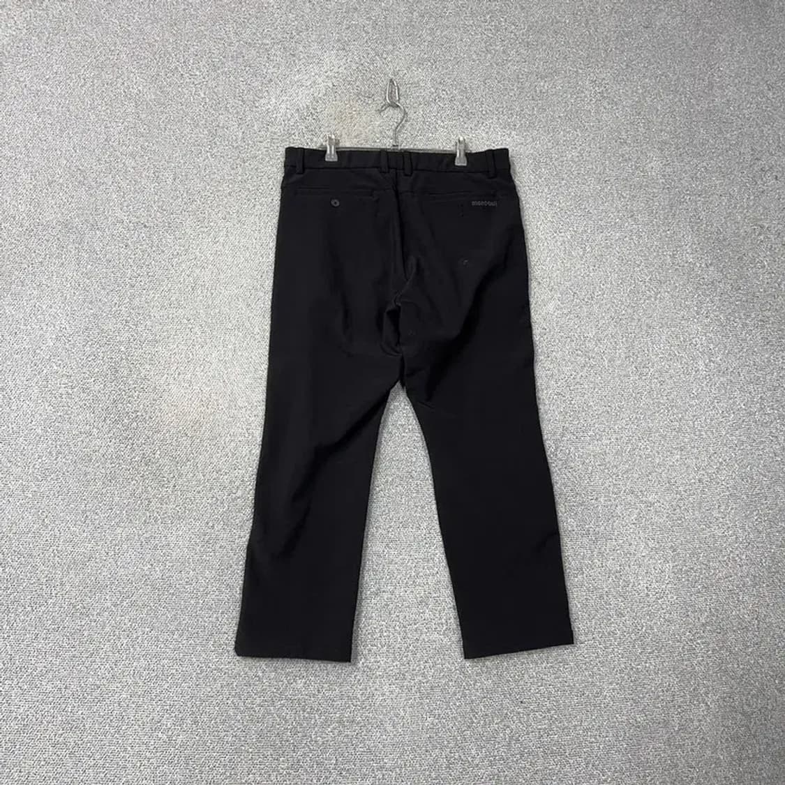 몽벨 등산 기능성 블랙 팬츠 34 상품이미지2