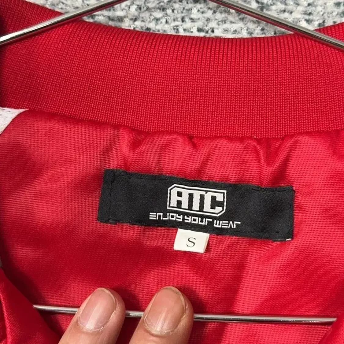 ATC SK와이번즈 유광 점퍼 S 상품이미지3