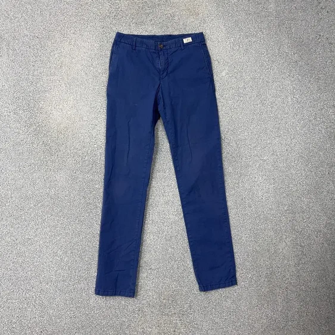 타미힐피거 네이비 코튼 팬츠 29 32 상품이미지1