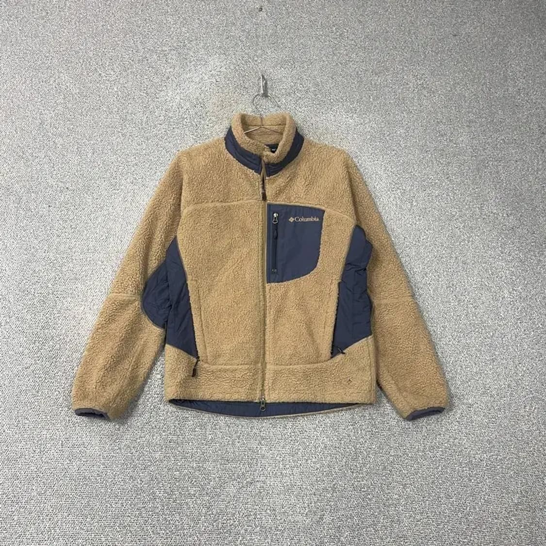 콜롬비아 베이지 양털 플리스 후리스 M 상품이미지1