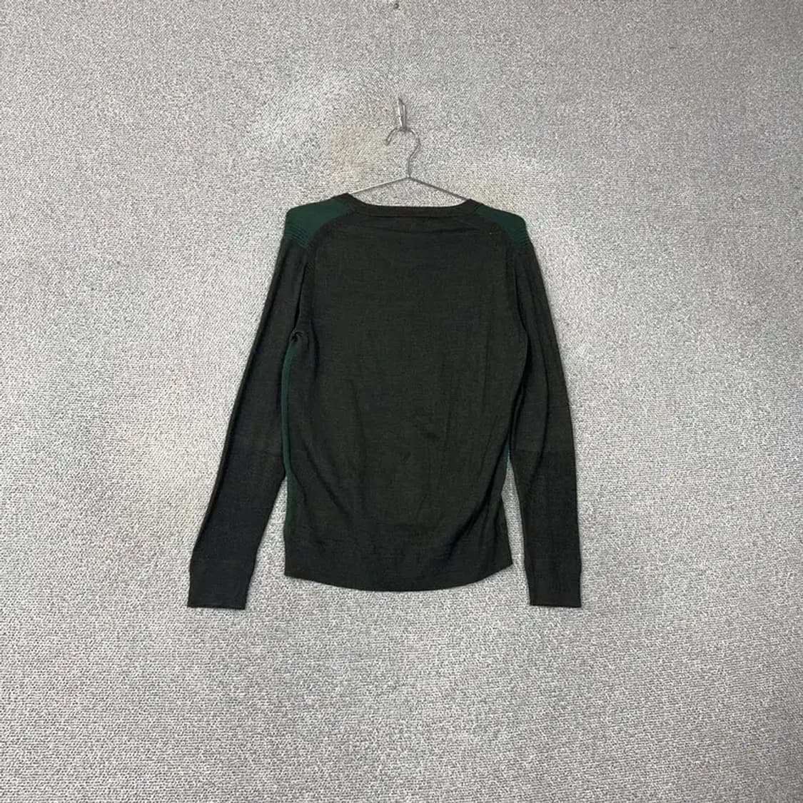 커스텀멜로우 그린 멀티컬러 캐주얼 울 니트 95 상품이미지2