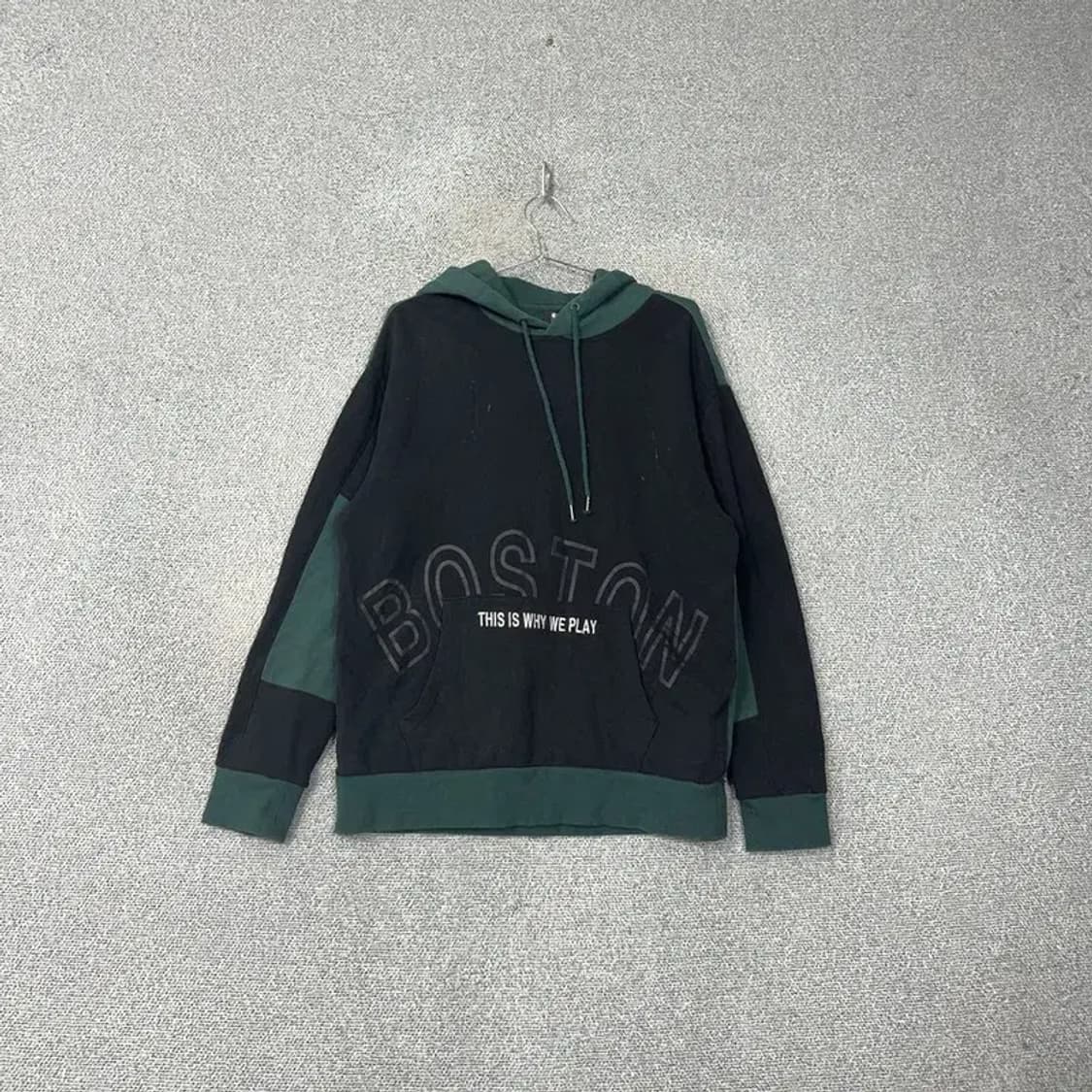 NBA 빅로고 멀티컬러 오버핏 후드티 L 상품이미지1