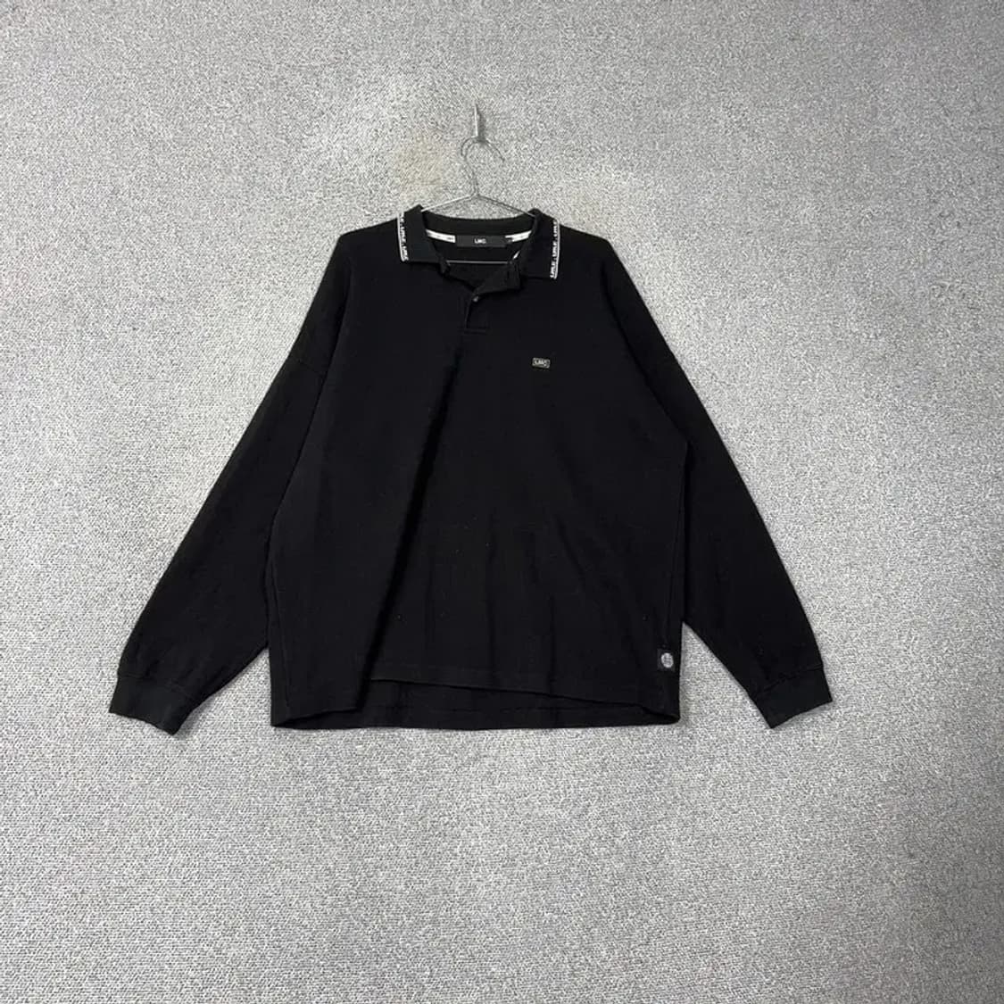 LMC 로고 오버핏 카라 긴팔티 L 상품이미지1