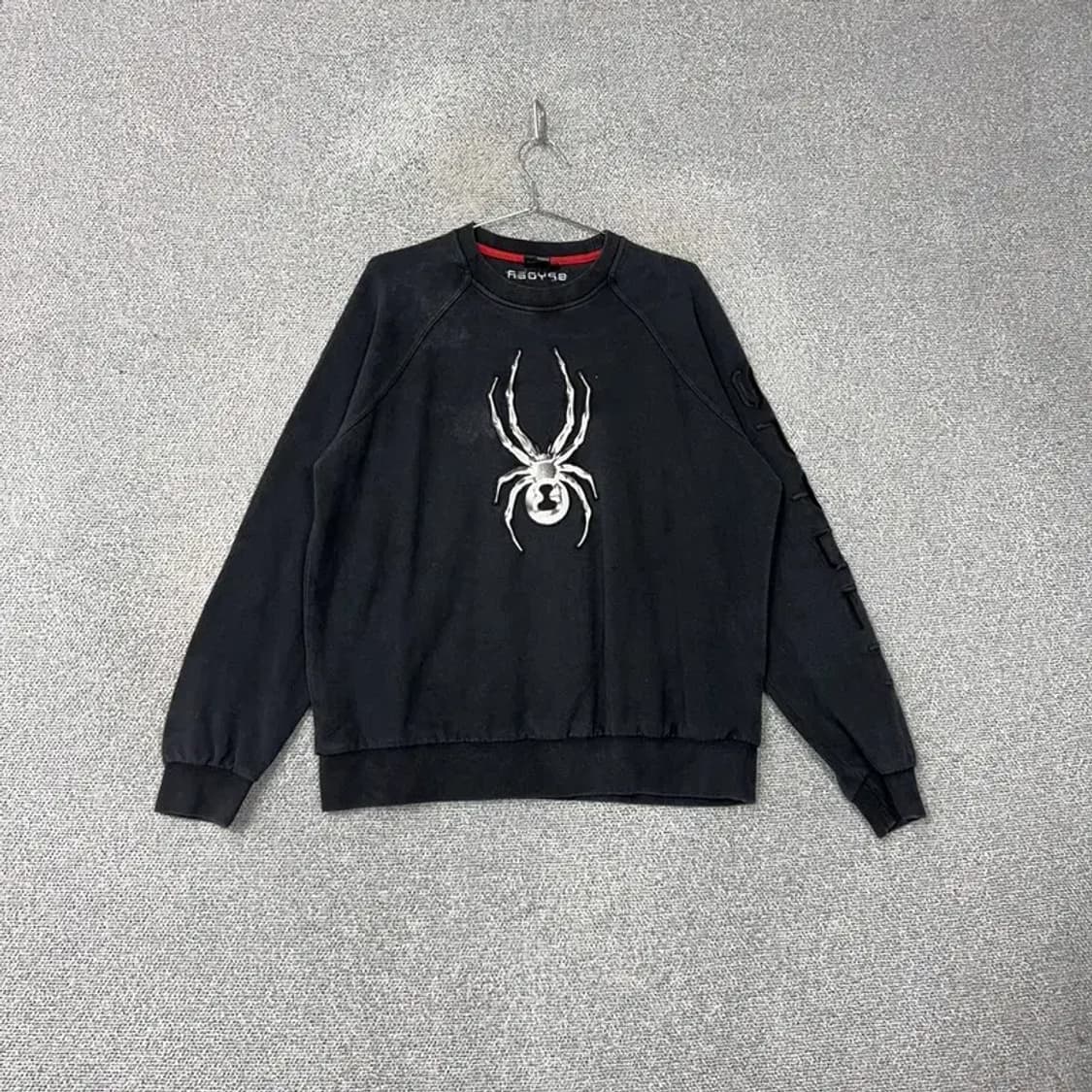 스파이더 빅로고 오버핏 맨투맨 L 상품이미지1