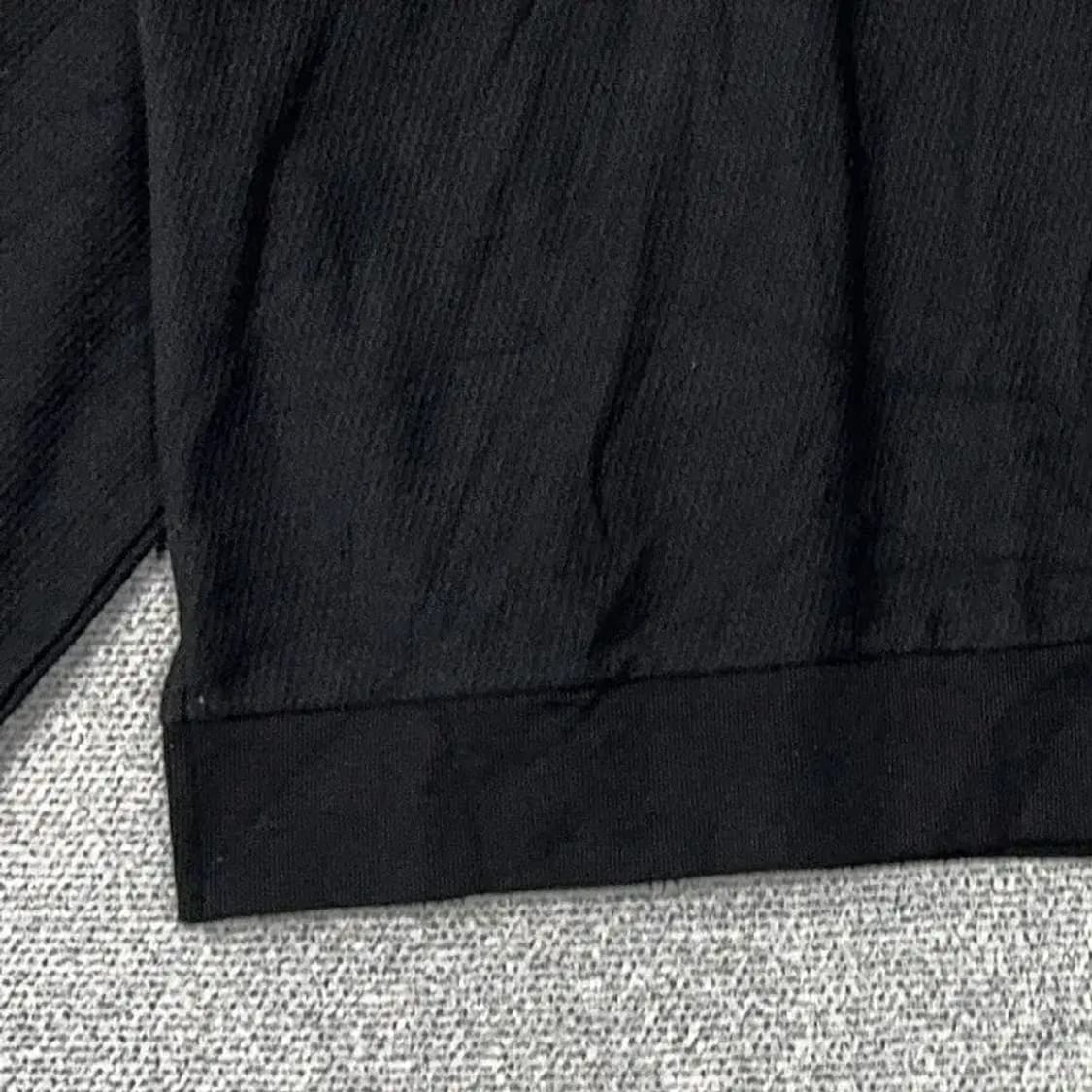 NBA 토론토 올블랙 로고 오버핏 맨투맨 L 상품이미지3