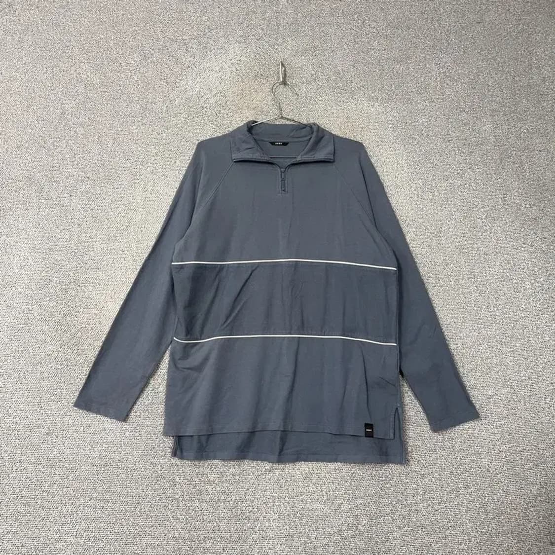 DKNY 캐주얼 롱 반집업 긴팔티 105 상품이미지1