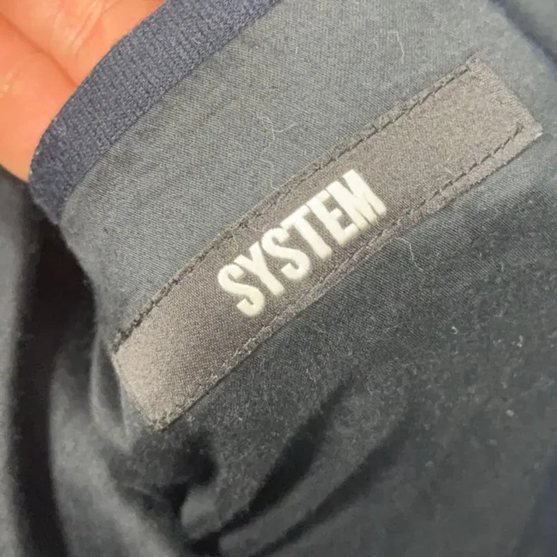 시스템 캐주얼 견장 코튼 스타디움 자켓 100 상품이미지5