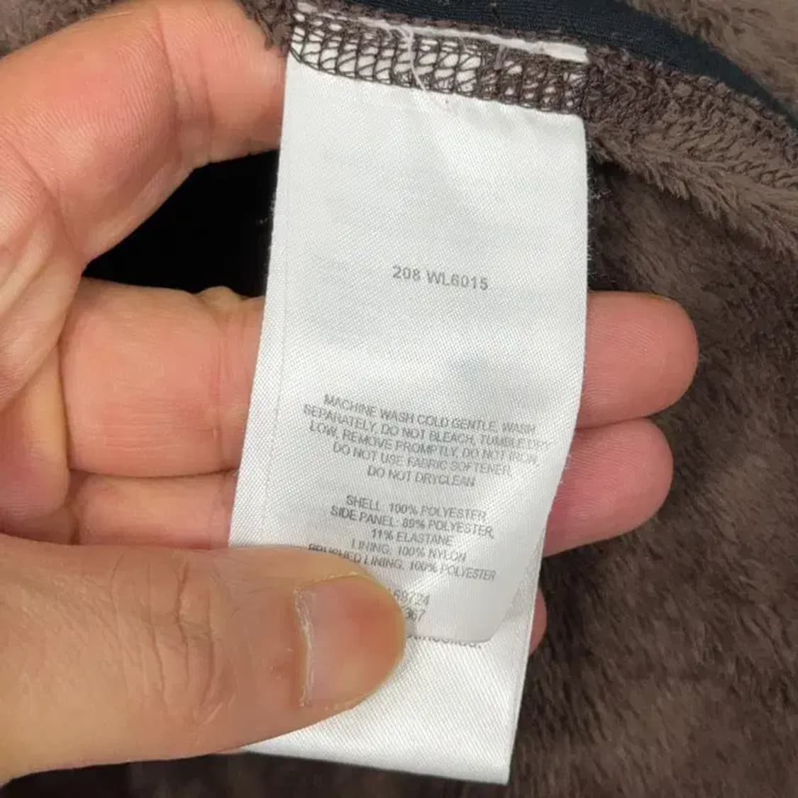 콜롬비아 브라운 후리스 집업 자켓 M 상품이미지4