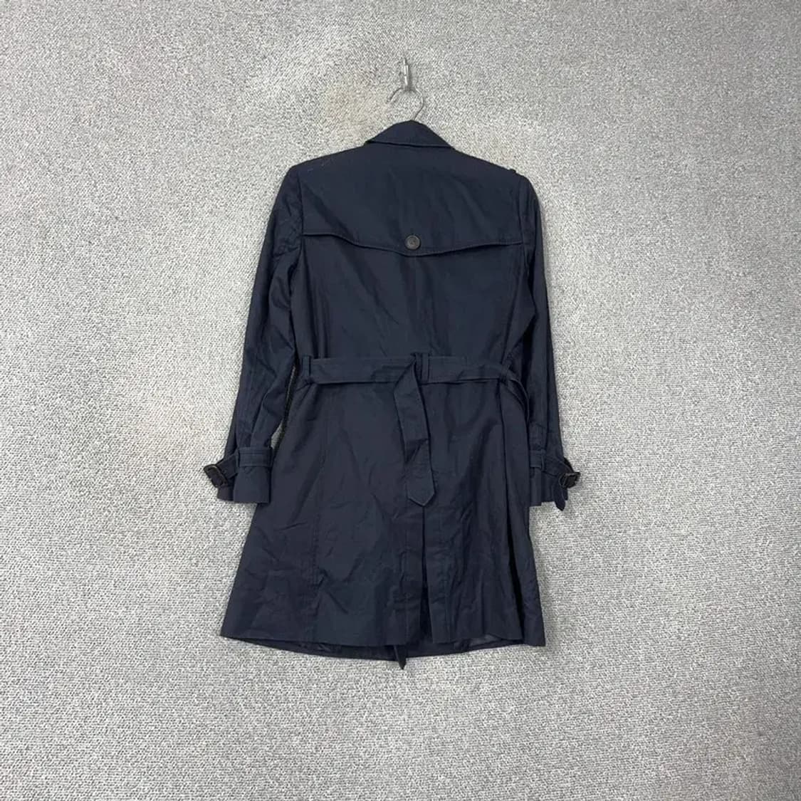 해지스 네이비 캐주얼 트렌치코트 90-165 상품이미지2