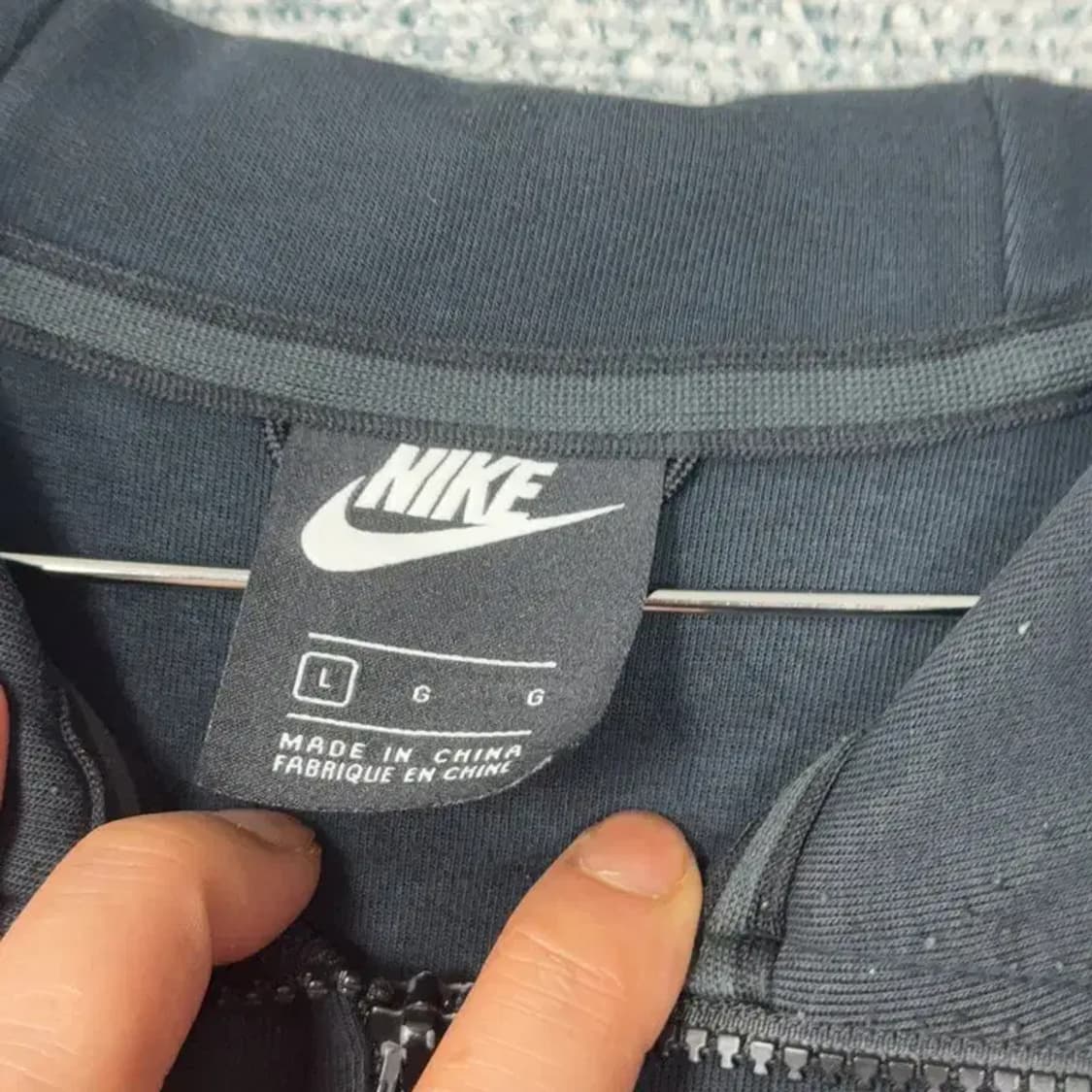 나이키 블랙 캐주얼 로고 후드집업 L 상품이미지3