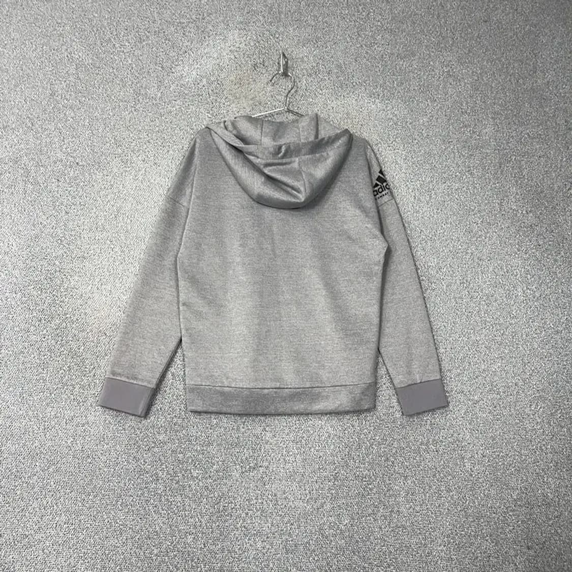 아디다스 완장 그레이 후드집업 L 상품이미지2