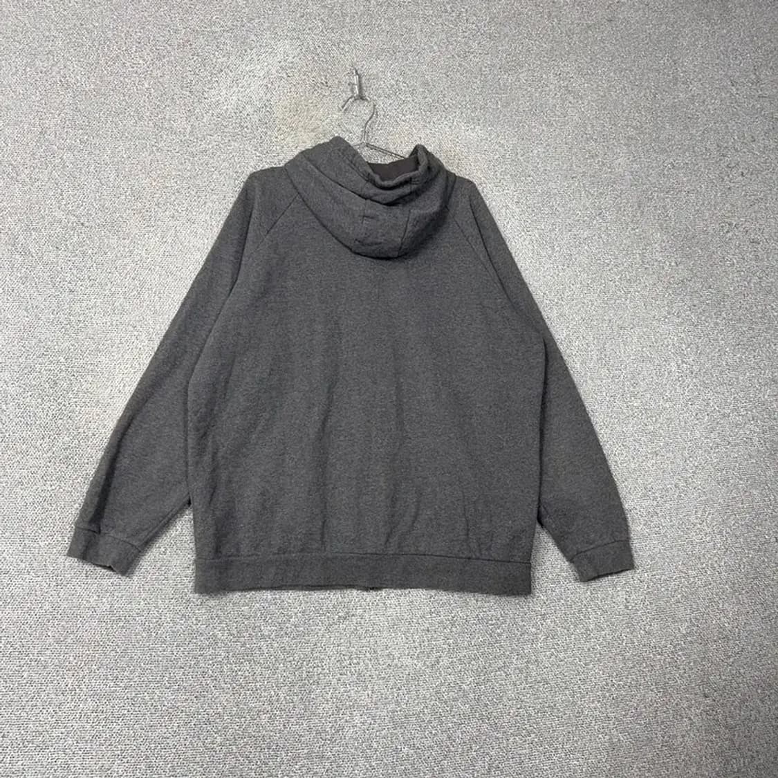 언더아머 그레이 로고 후드집업 2XL 상품이미지2