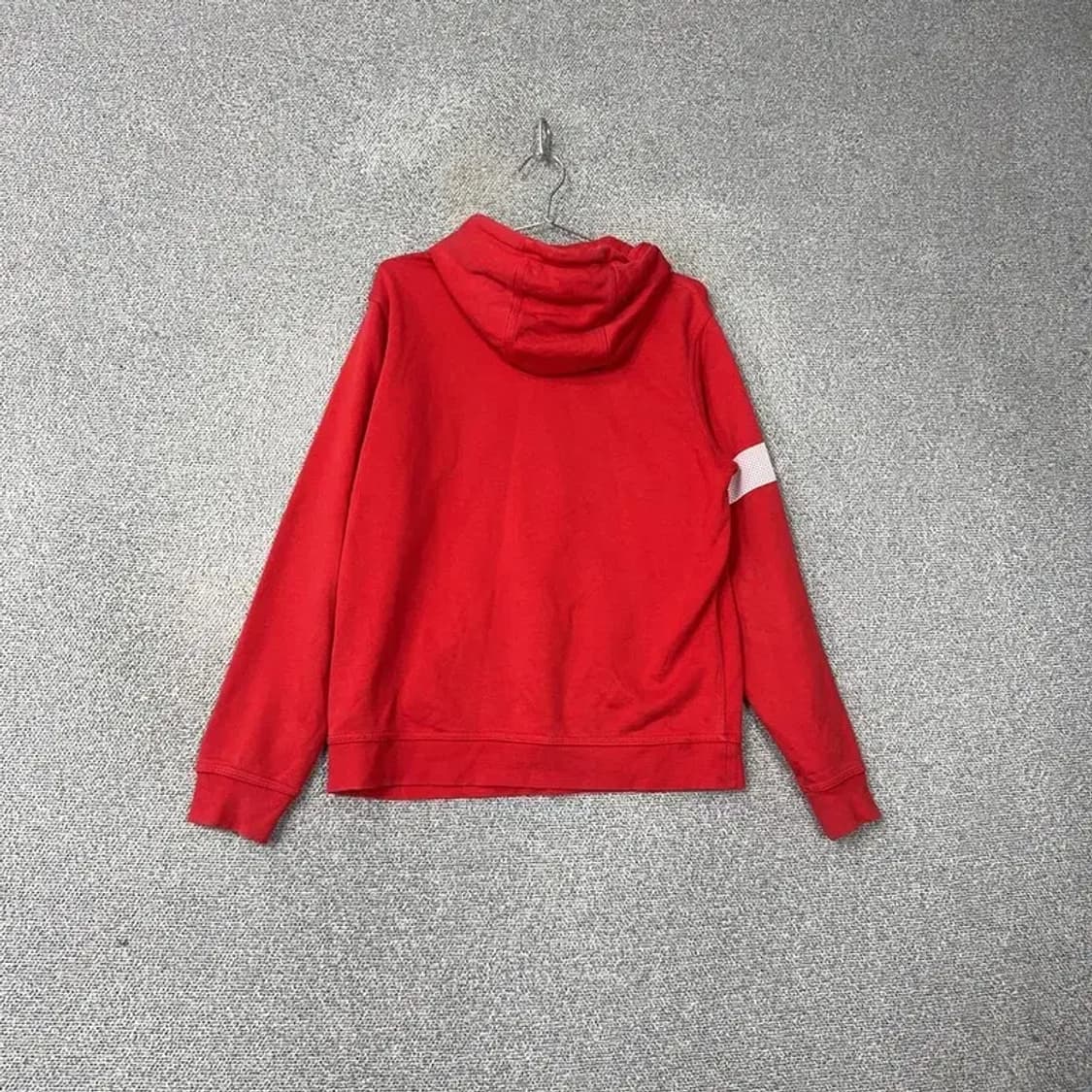 나이키 레트로 로고 레드 후드티 L 상품이미지2