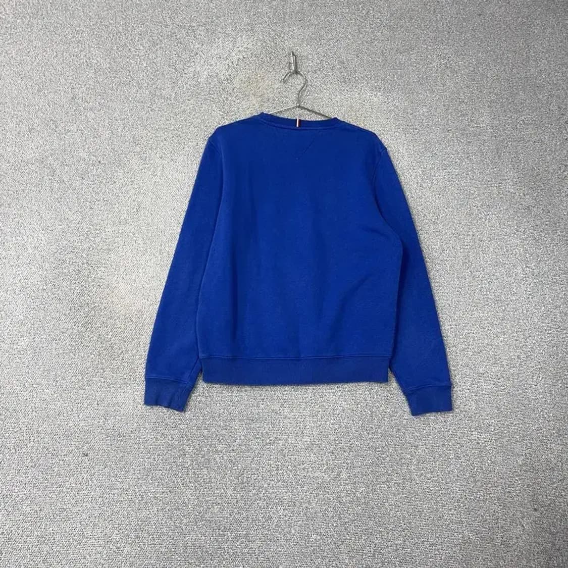 타미힐피거 프린팅 블루 맨투맨 M 상품이미지2