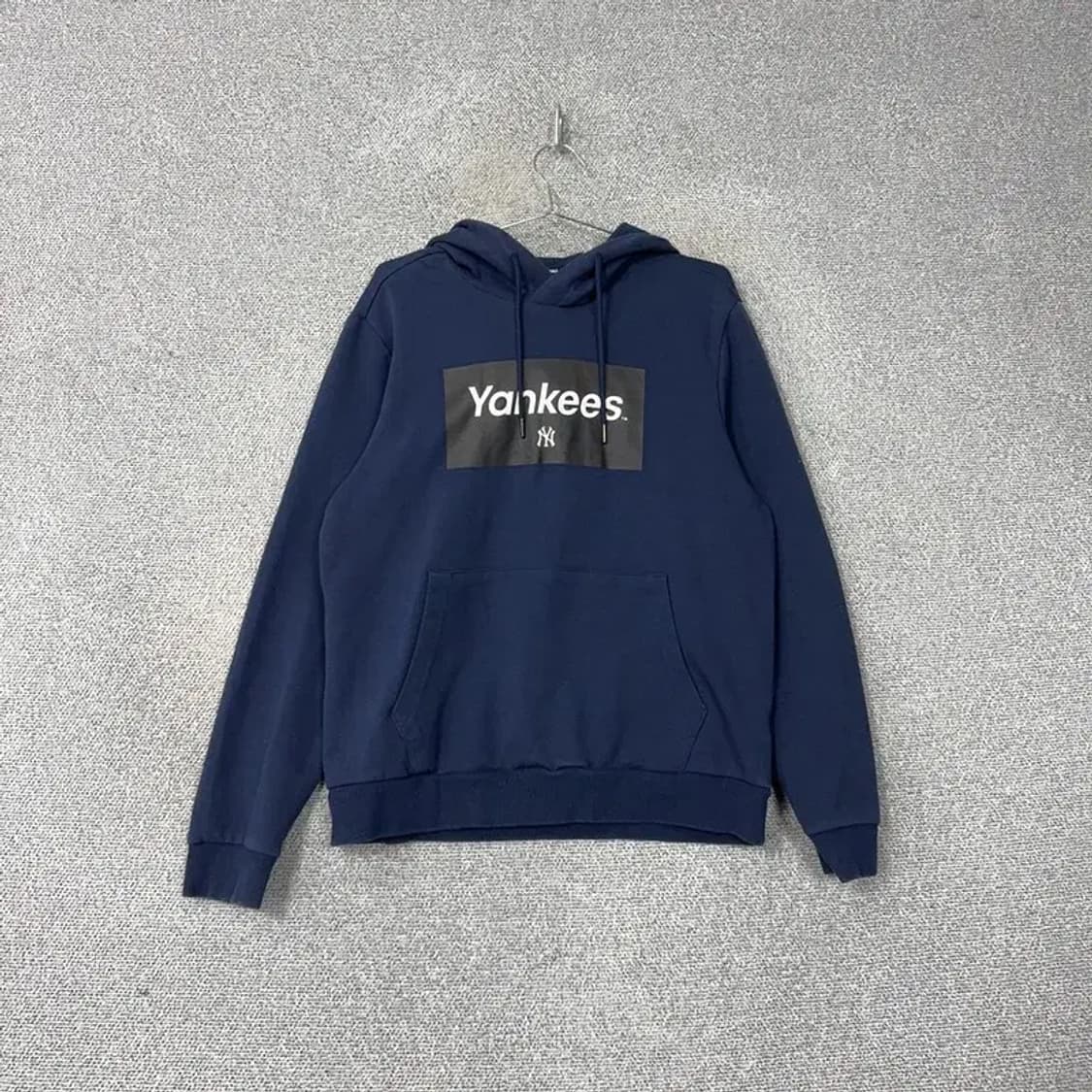 MLB 뉴욕양키즈 박스 프린팅 후드티 105 상품이미지1