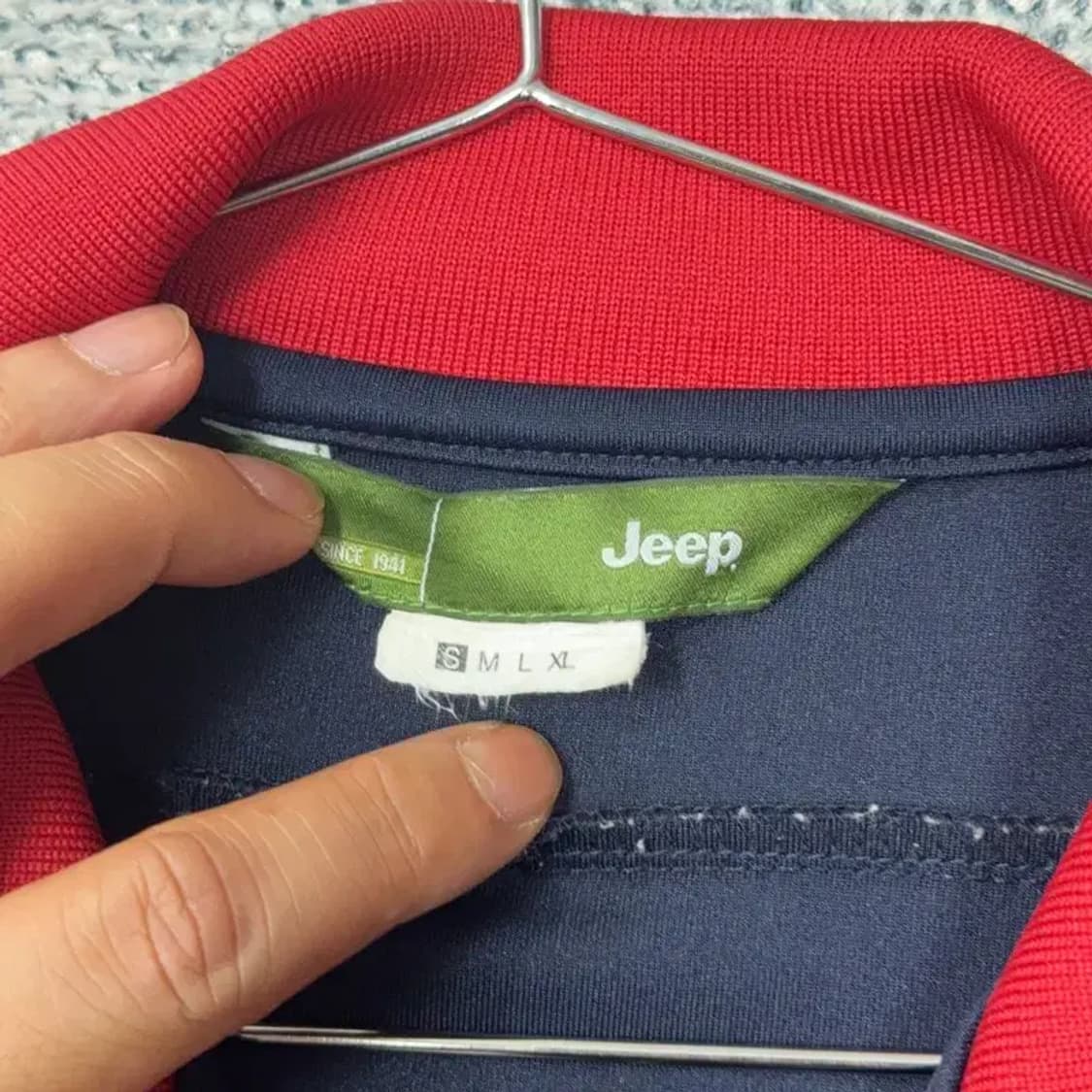 지프 빈티지 로고 성조기 여성 집업 자켓 S 상품이미지3