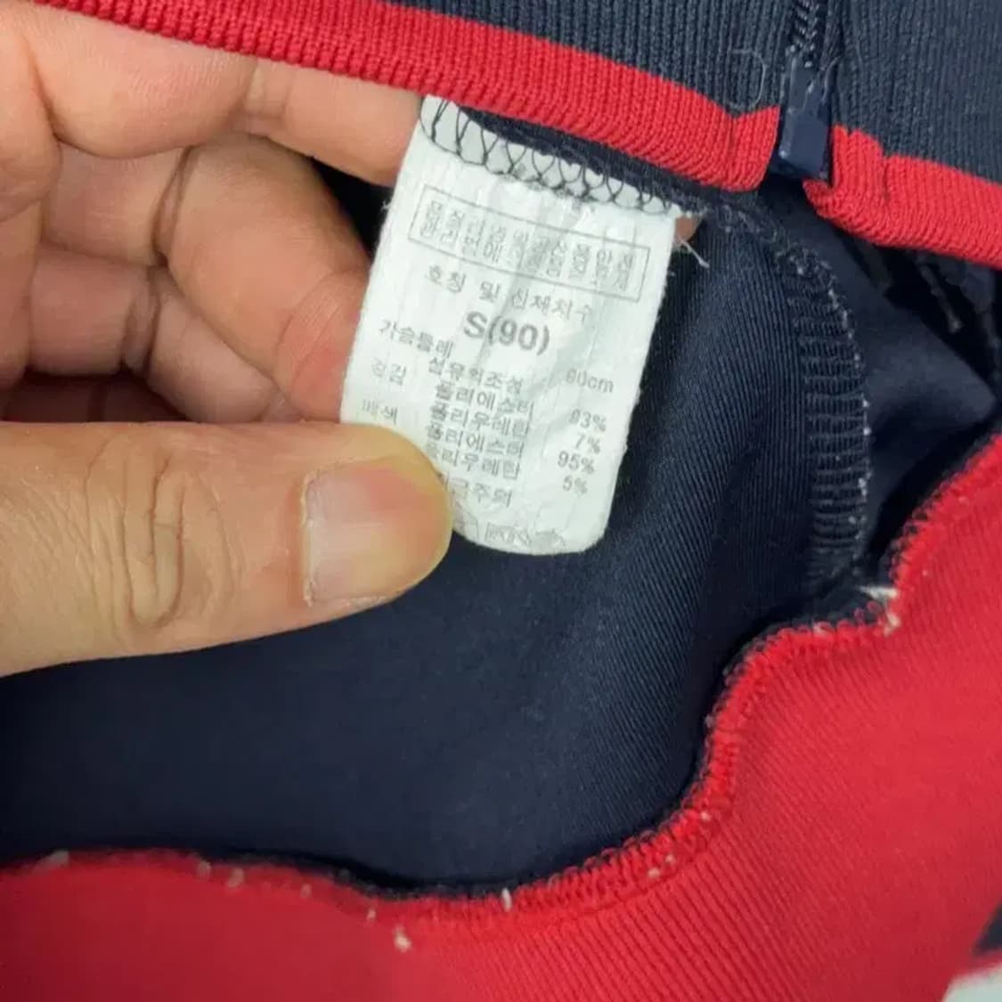 지프 빈티지 로고 성조기 여성 집업 자켓 S 상품이미지4