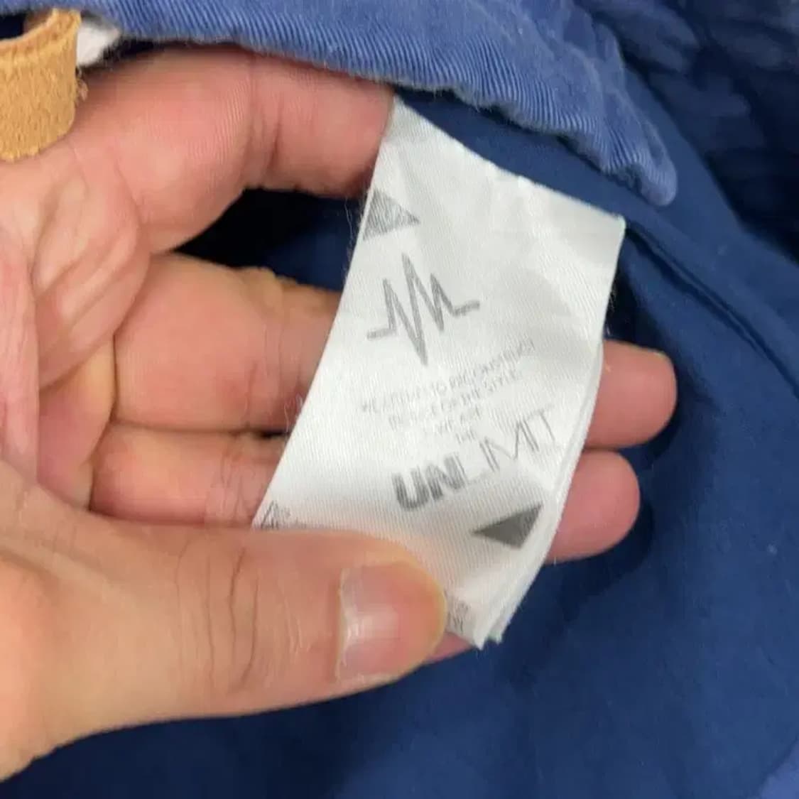 언리밋 캐주얼 포켓 블루 남성 필드 자켓 M 상품이미지4