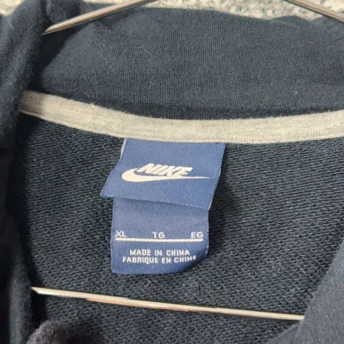 나이키 스우시 블랙 후드집업 XL 상품이미지4