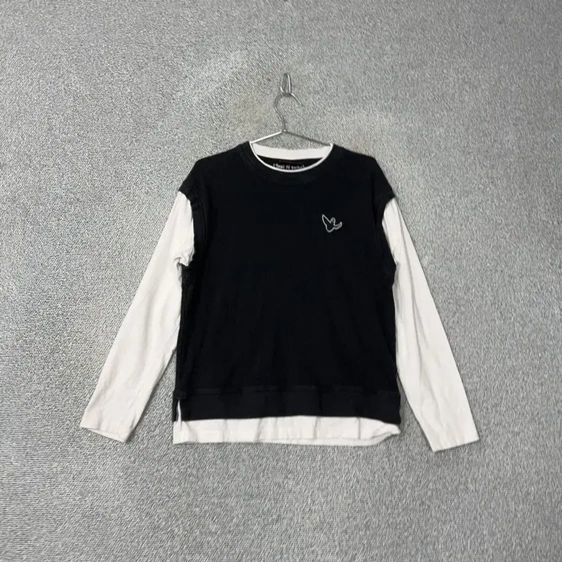 마크곤잘레스 로고 빈티지 레이어드 긴팔티 S 상품이미지1