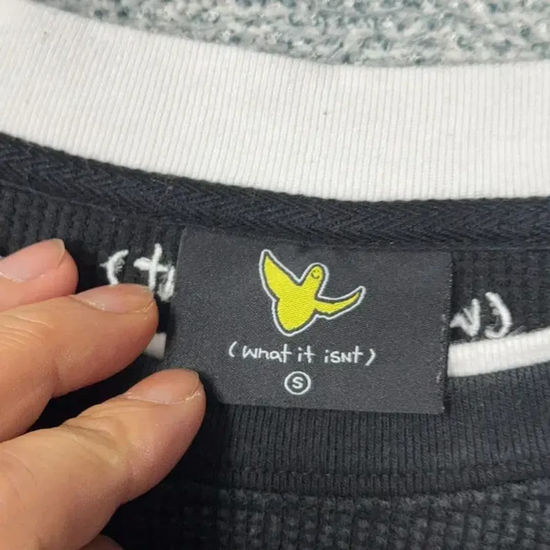 마크곤잘레스 로고 빈티지 레이어드 긴팔티 S 상품이미지3