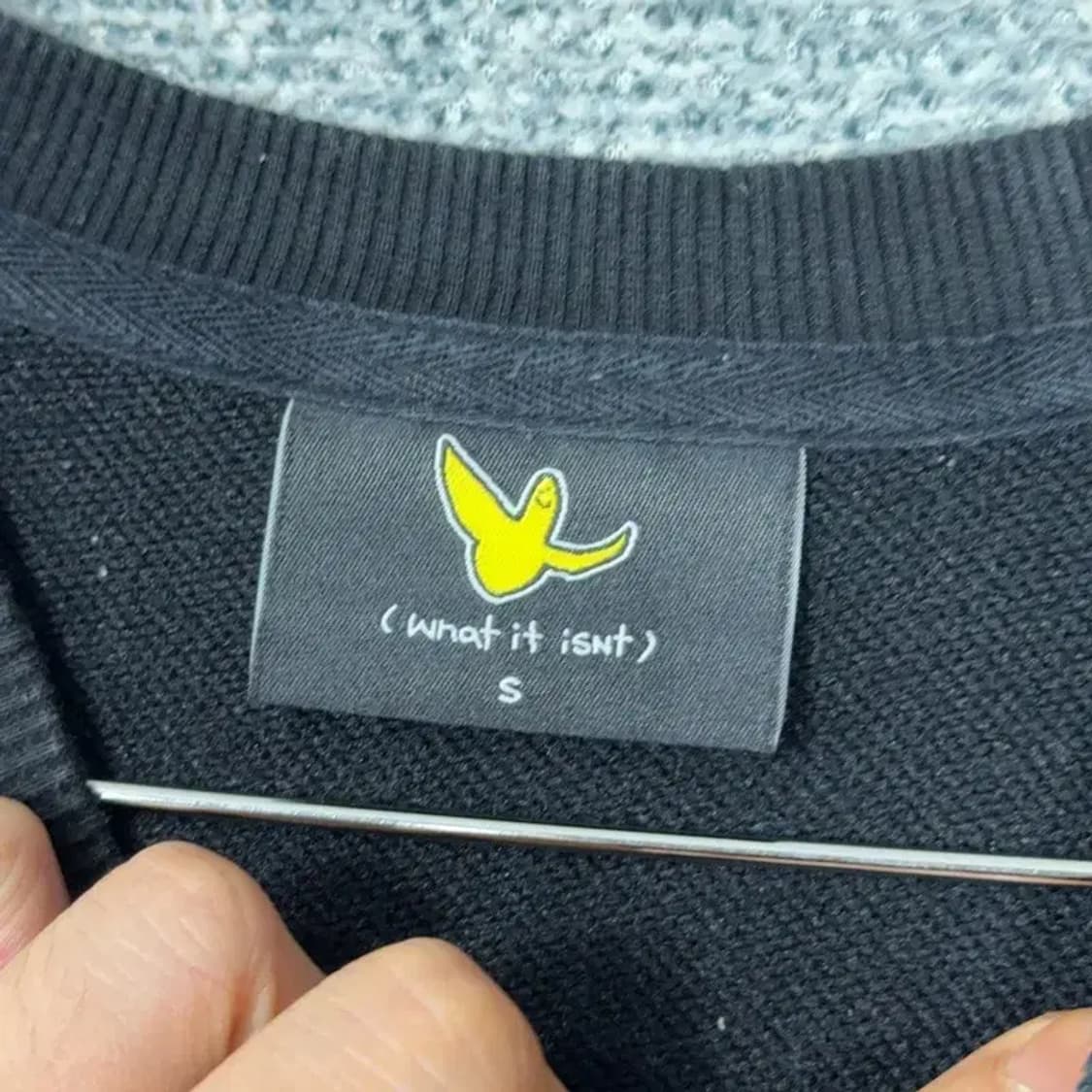 마크곤잘레스 로고 오버핏 블랙 맨투맨 S 상품이미지3