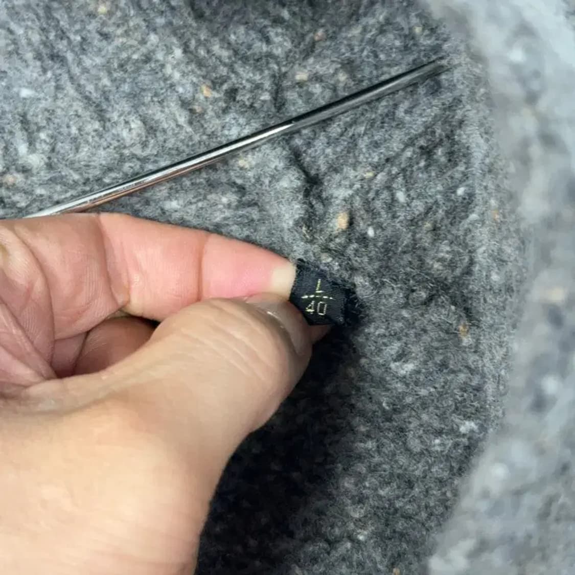 마시모두띠 라마울 그레이 가디건 L 상품이미지5