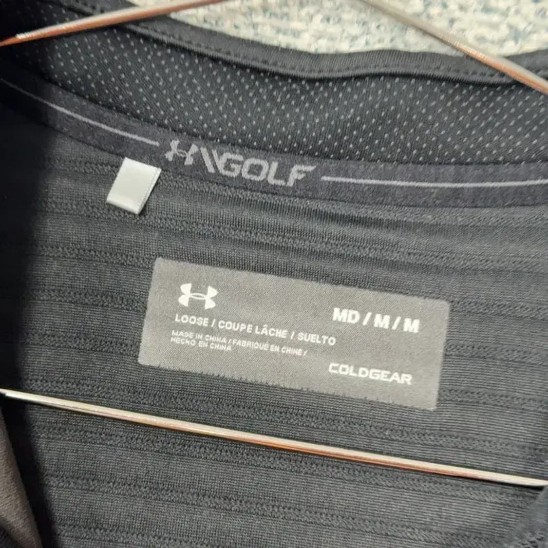 언더아머 기능성 집업 저지 트랙탑 M 상품이미지3