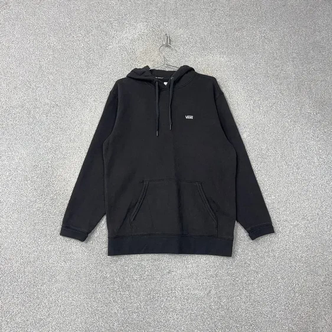 반스 로고 블랙 캐주얼 후드티 L 상품이미지1
