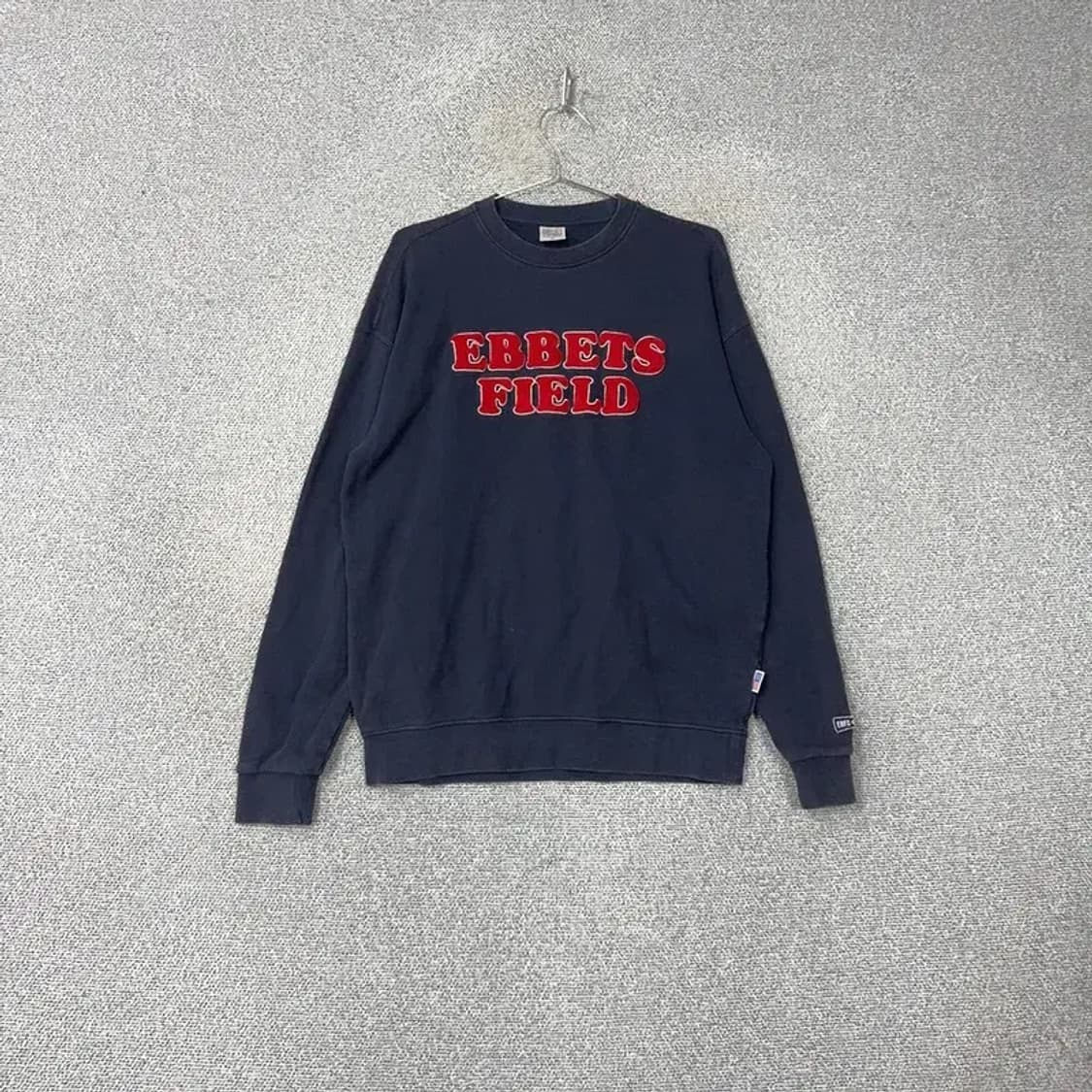 이벳필드 캐주얼 로고 네이비 맨투맨 M 상품이미지1