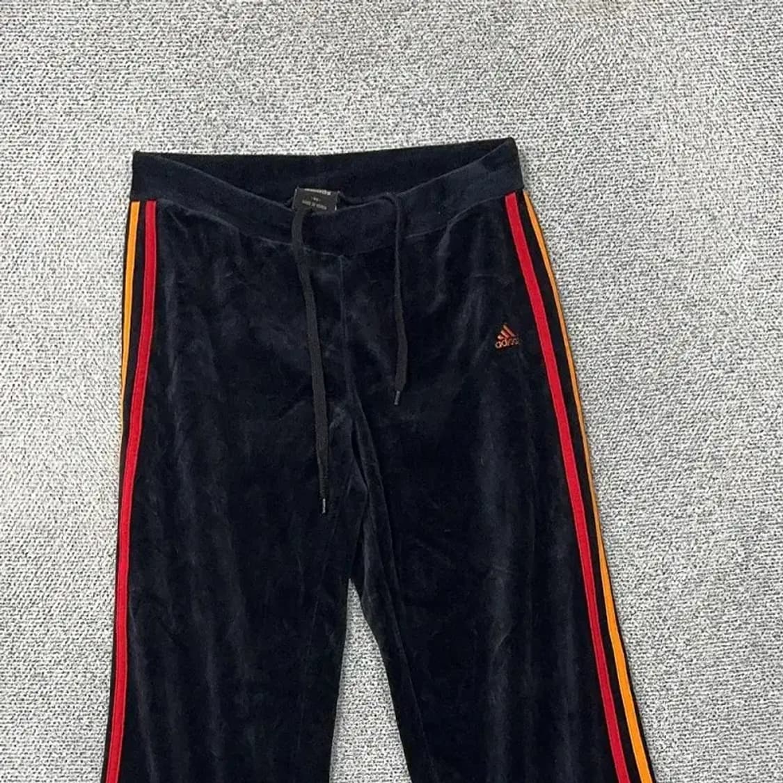 아디다스 벨벳 와이드 트랙팬츠 95 상품이미지3