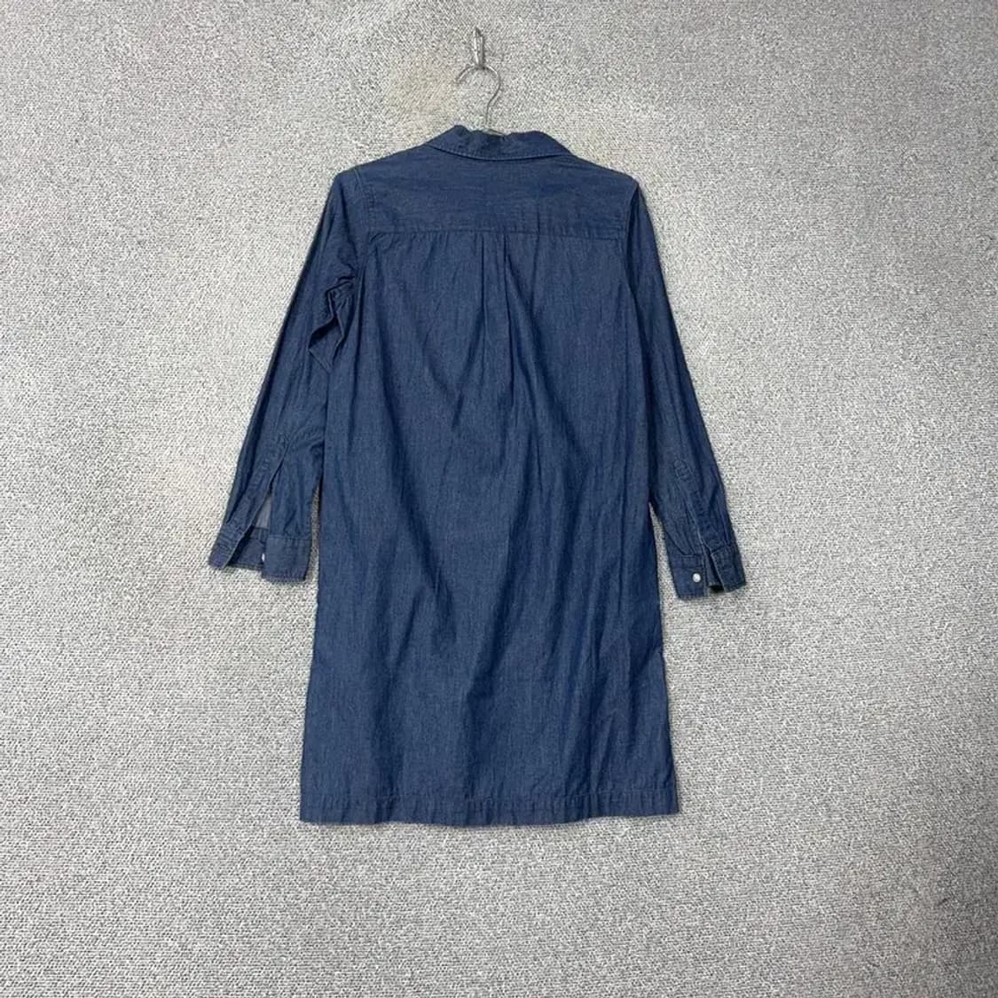 유니클로 인디고 데님 셔츠 원피스 M 상품이미지2