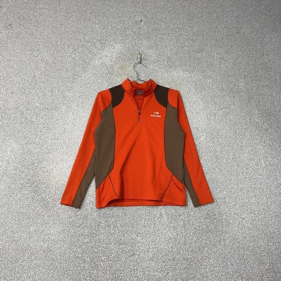 아이더 등산 오렌지 긴팔 티 M 상품이미지1
