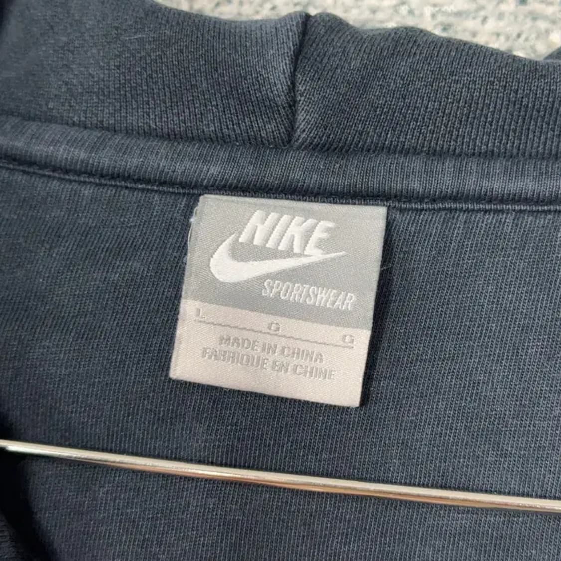 나이키 NSW 여성 블랙 후드집업 L 상품이미지5