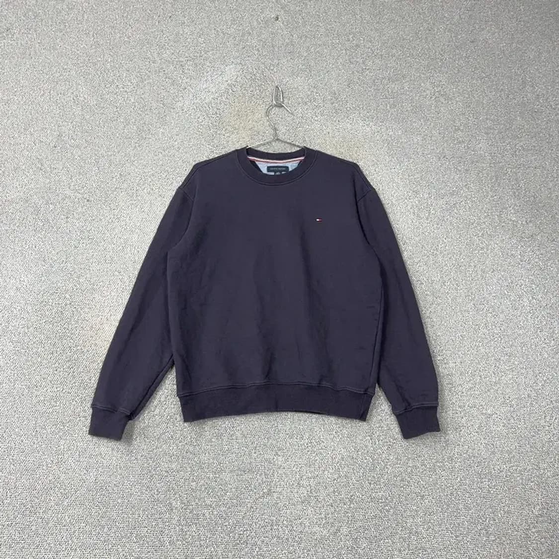 타미힐피거 로고 캐주얼 네이비 맨투맨 L 상품이미지1