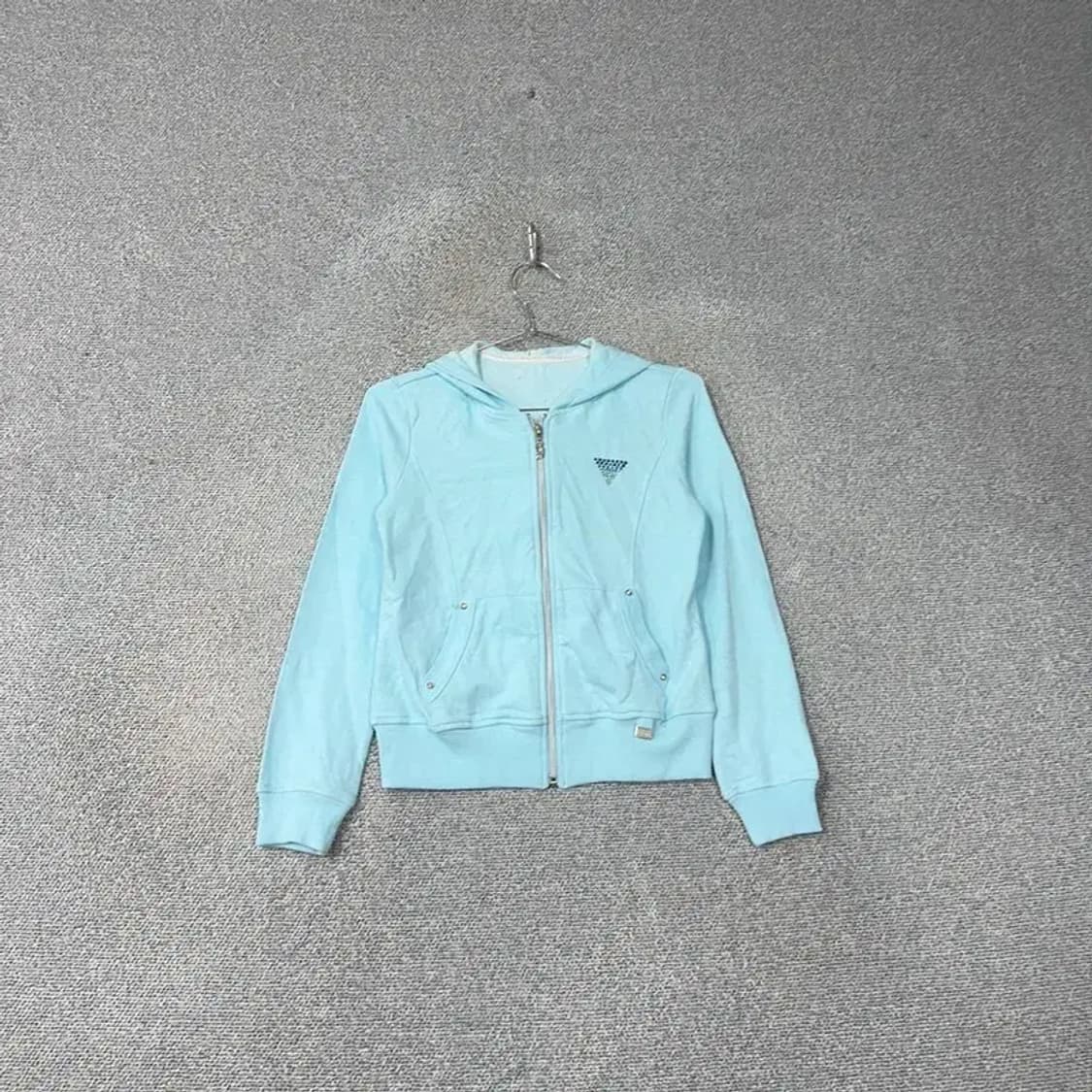 게스 여성 빈티지 민트 후드집업 80 상품이미지1