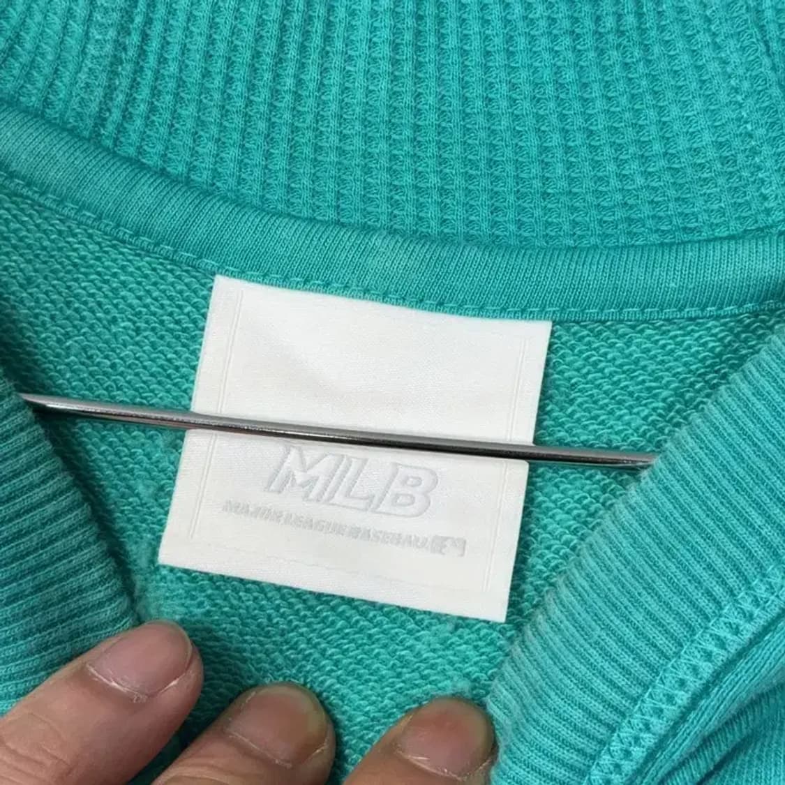 MLB 뉴욕양키즈 민트 후드집업 95 상품이미지3