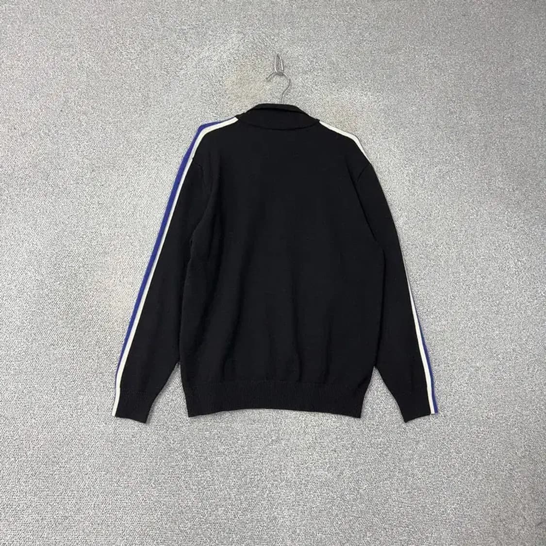 베네통 캐주얼 블랙 카라 니트 2XL 상품이미지2